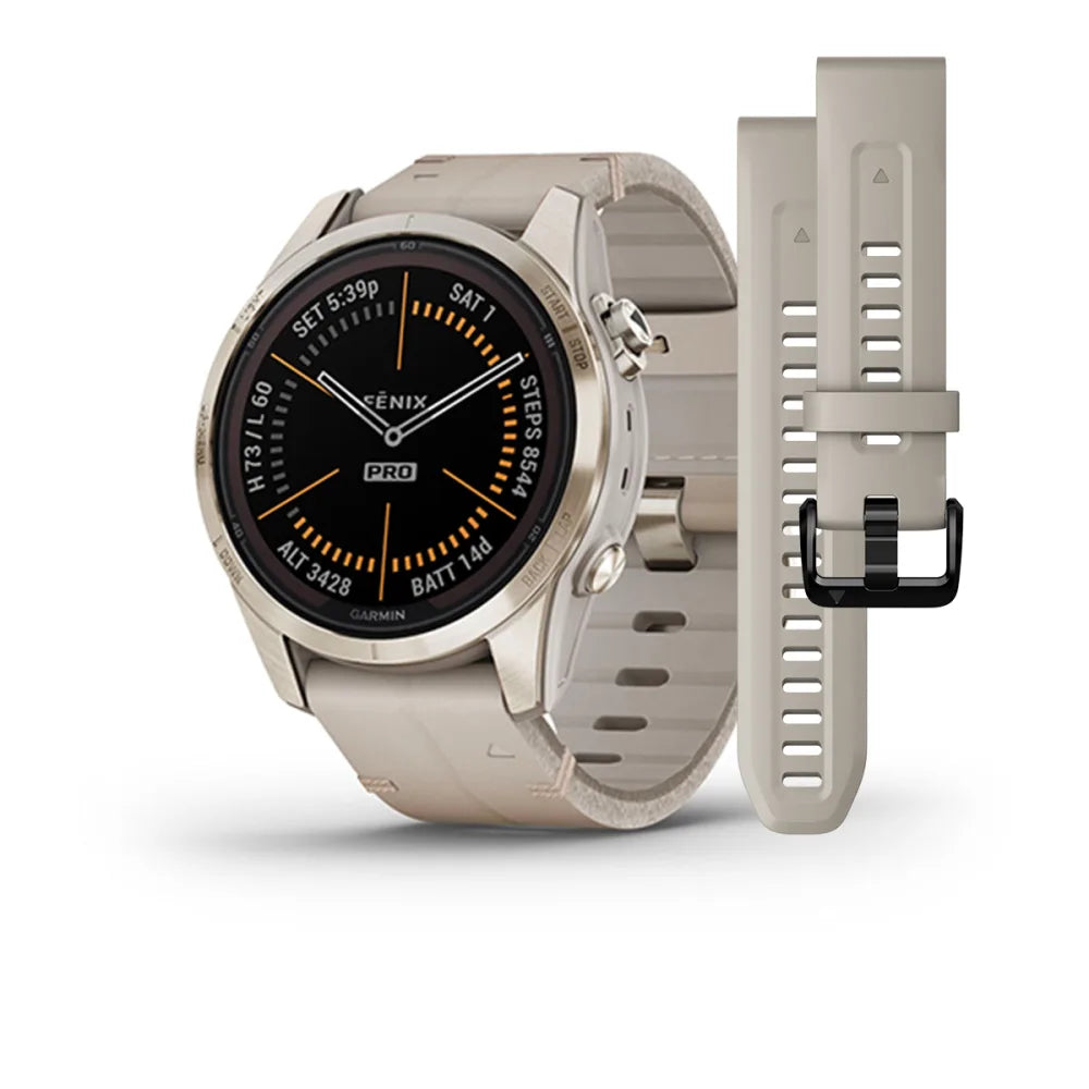 Garmin fēnix® 7S Pro – Sapphire Solar Edition