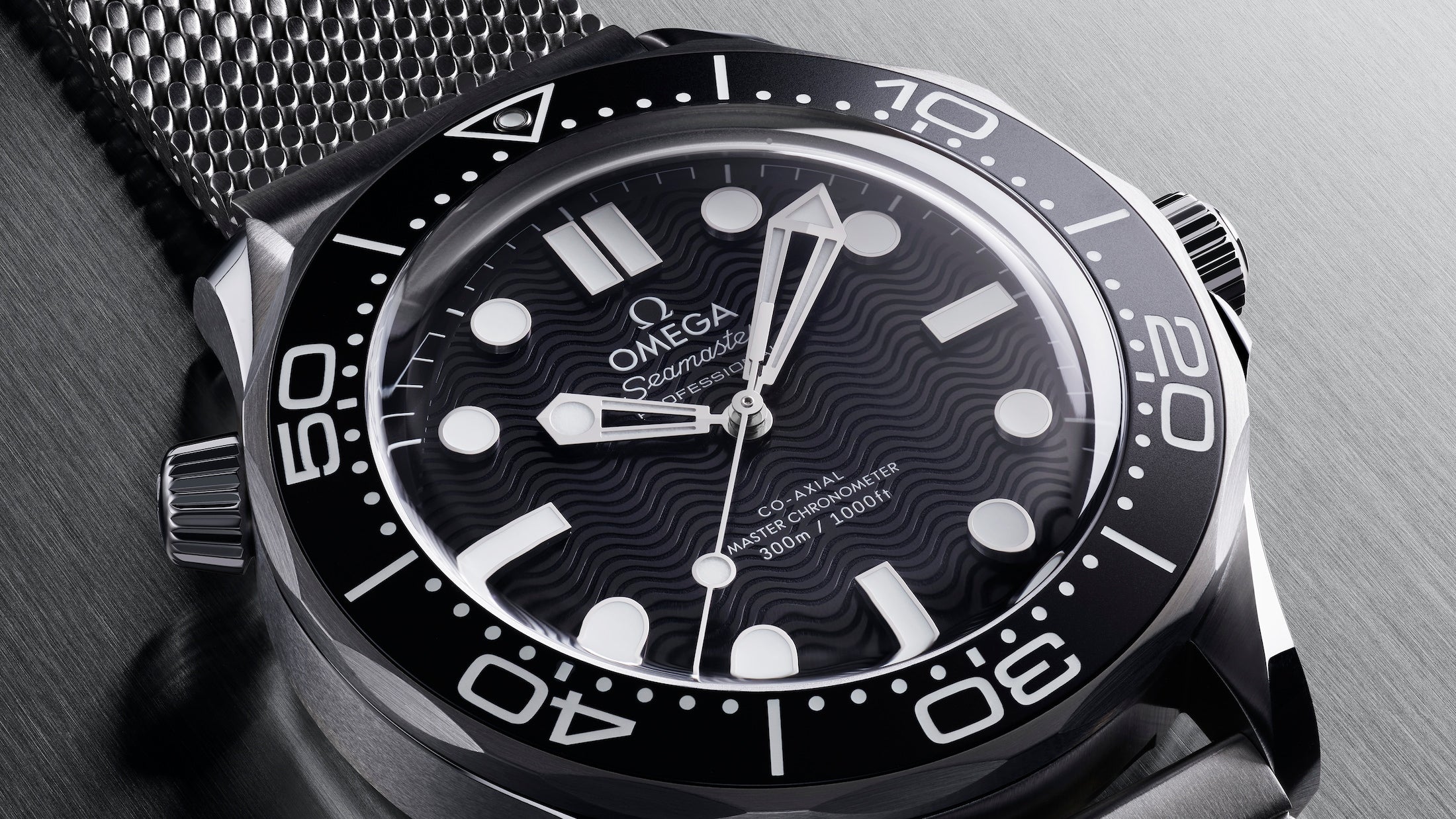 SEAMASTER DIVER 300M 42 MM - nero