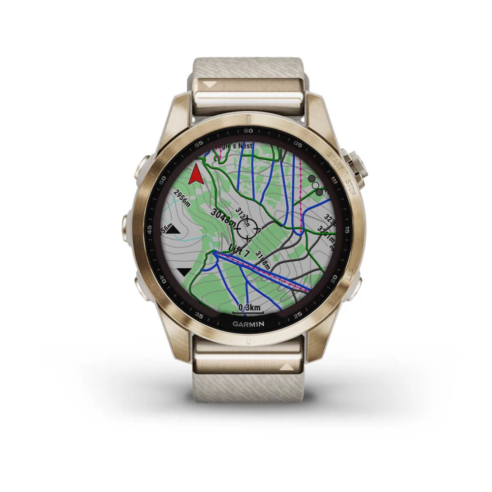 Garmin fēnix® 7S – Sapphire Solar Edition