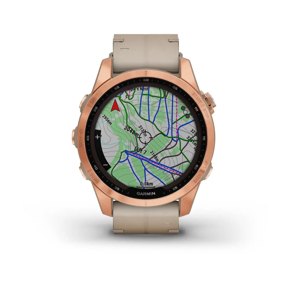 Garmin fēnix® 7S – Sapphire Solar Edition
