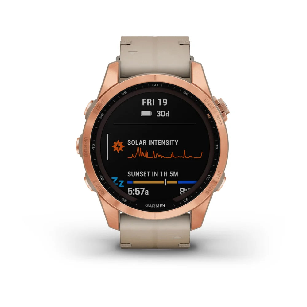 Garmin fēnix® 7S – Sapphire Solar Edition
