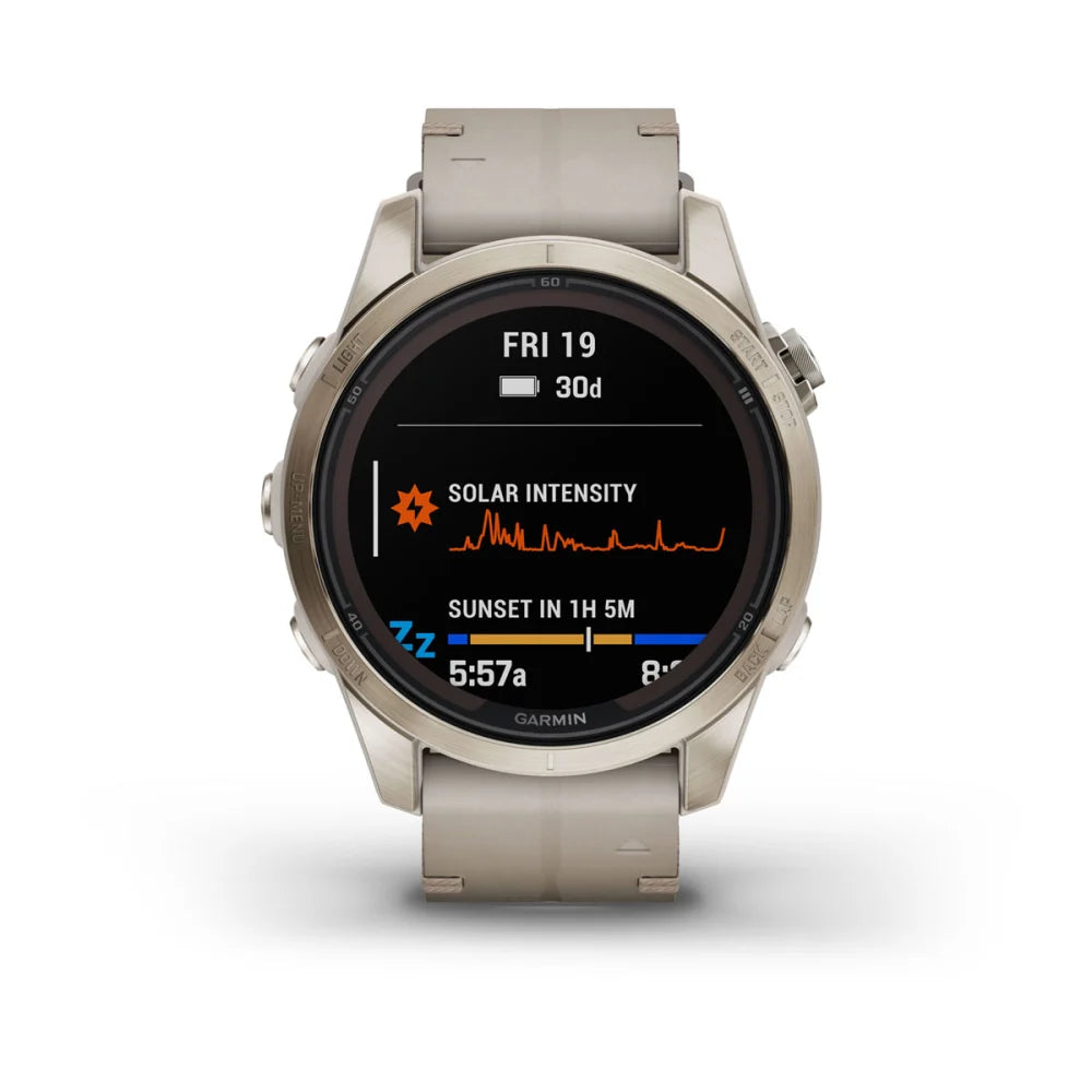 Garmin fēnix® 7S Pro – Sapphire Solar Edition