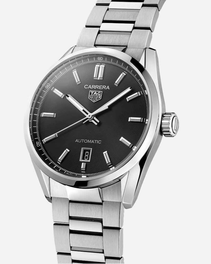 TAG HEUER CARRERA 39mm nero – Gioielleria Natoli